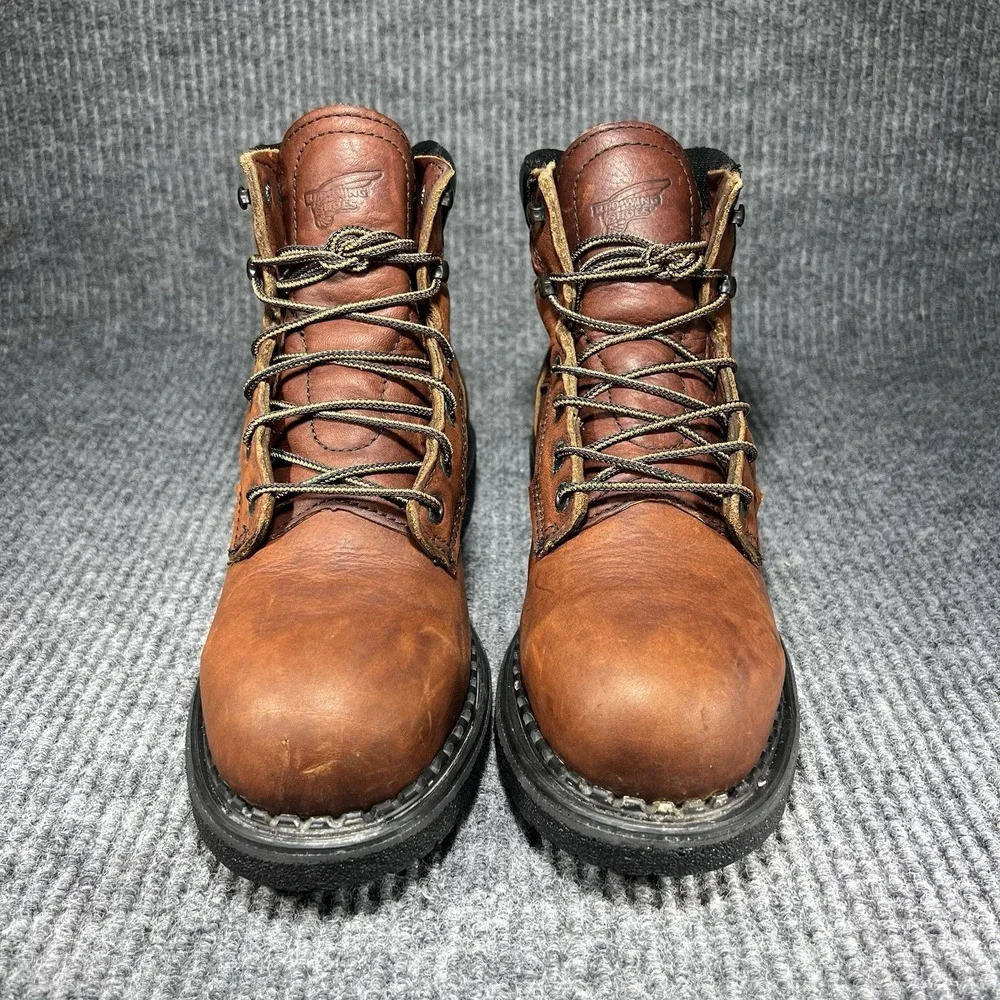 Red Wing Steel Toe Oil Resistant Safety Boot - Picture 3 of 12